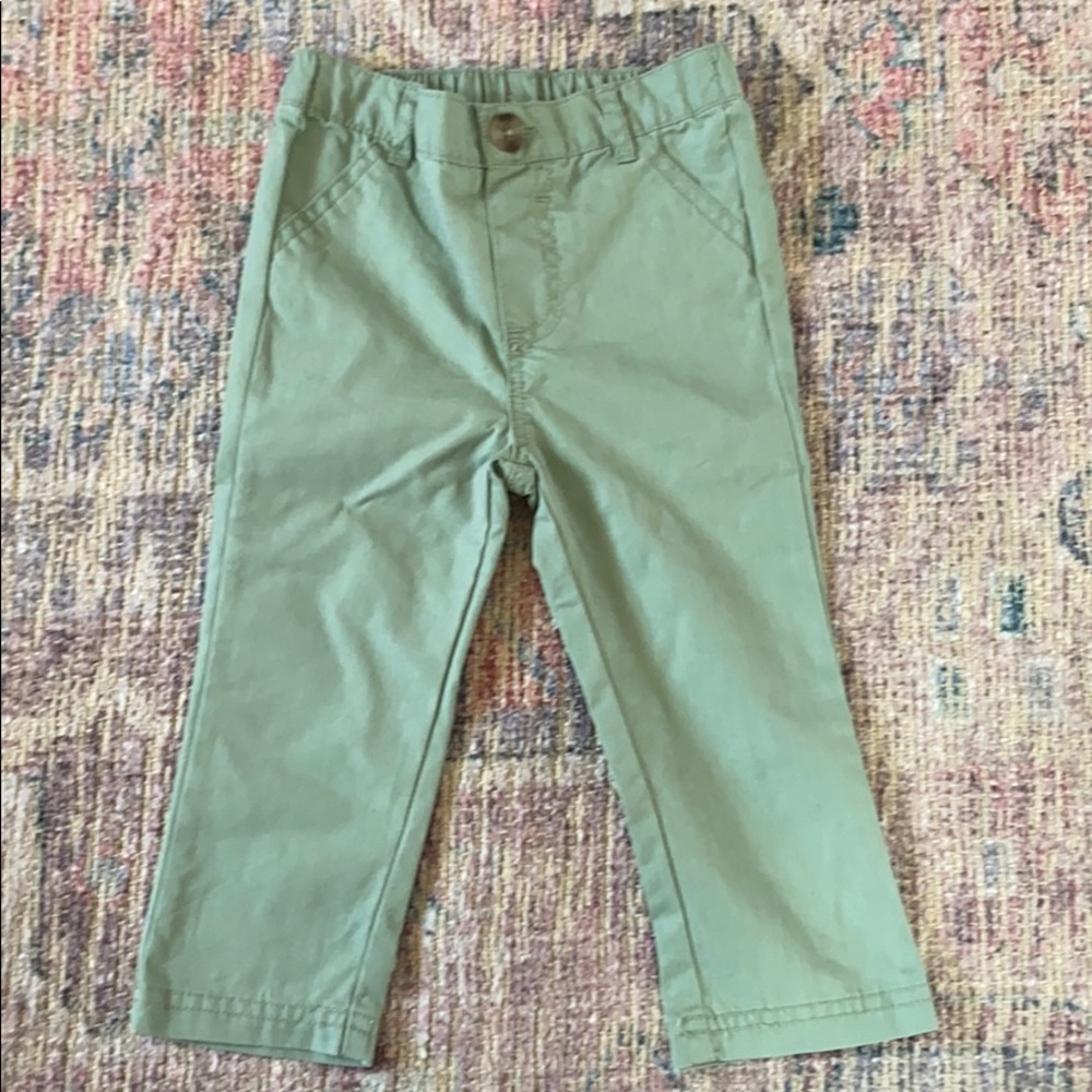 Cat + Jack Green Dress Pants